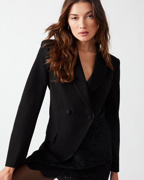 CORRINE Black Blazer Dress | Women's Designer Dresses – Steve Madden Canada