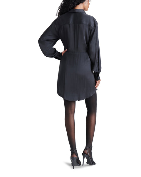 BARCELONA DRESS BLACK - Clothing - Steve Madden Canada