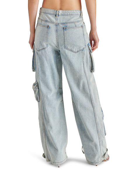 DUO CARGO PANT BLUE - Clothing - Steve Madden Canada