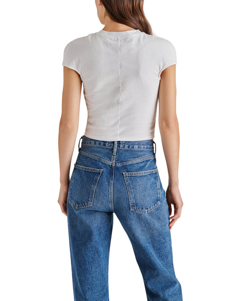 ALYCE TOP IVORY - Clothing - Steve Madden Canada
