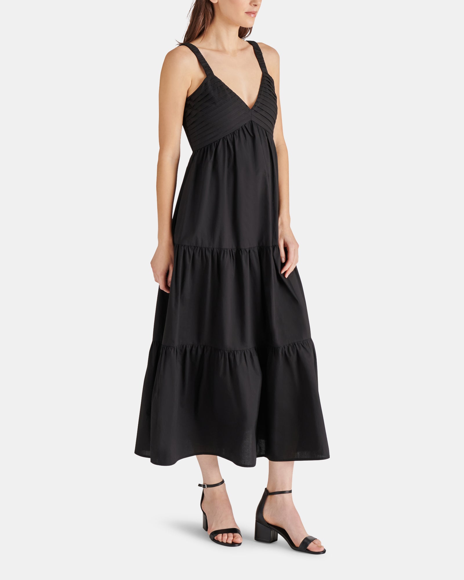 ELIORA DRESS BLACK - Clothing - Steve Madden Canada