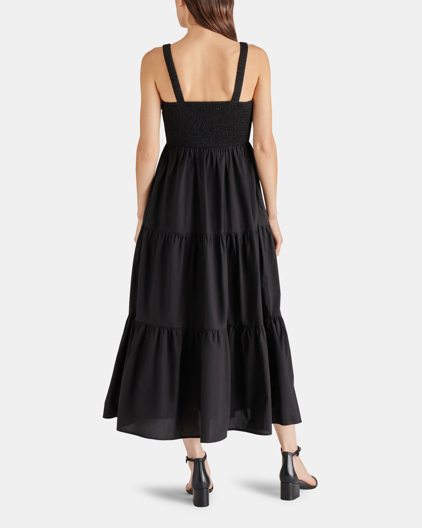 ELIORA DRESS BLACK - Clothing - Steve Madden Canada