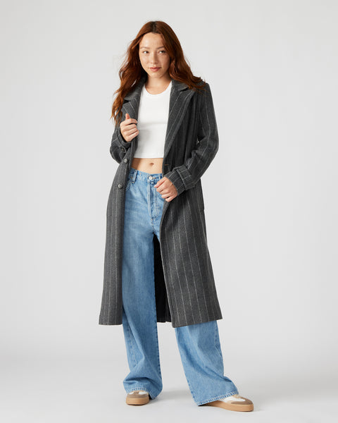 Y-3 17SS FUTURE SPORT COAT ロングコート CE6755 PRINCE Grey Long Coat | Women's Designer Clothing – Steve Madden