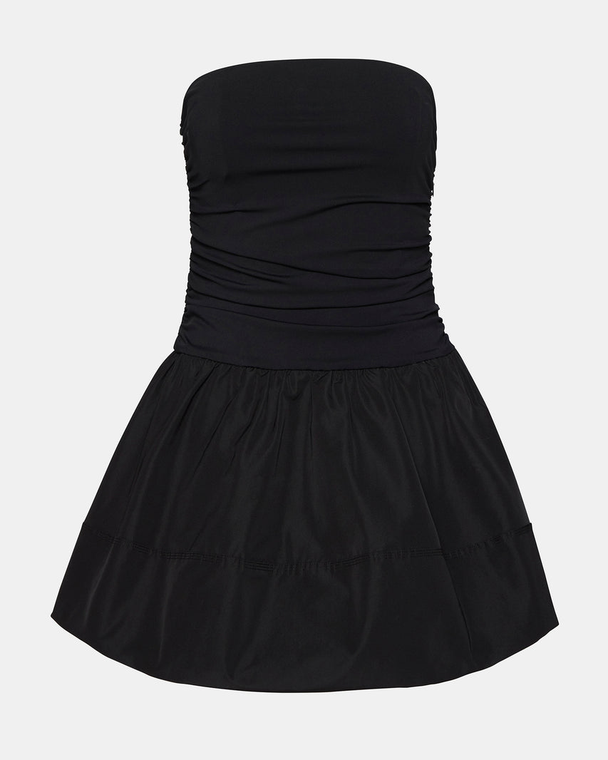 AMARI DRESS BLACK - Clothing - Steve Madden Canada