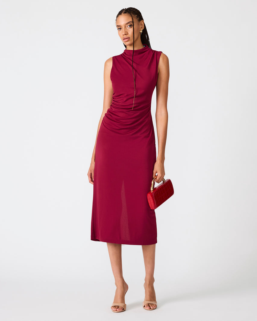 MO DRESS BEET RED - - Steve Madden Canada