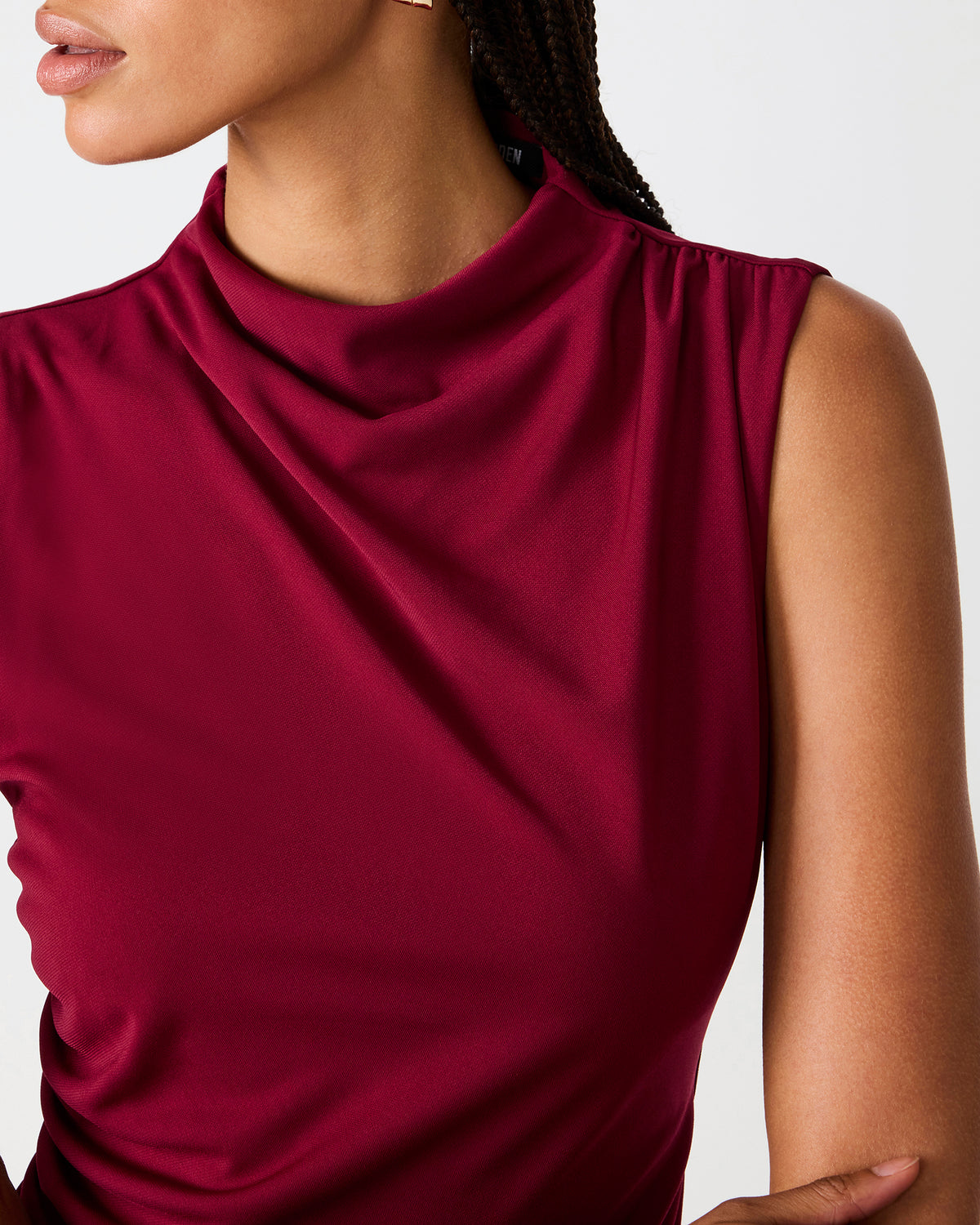 MO DRESS BEET RED - - Steve Madden Canada - view 2