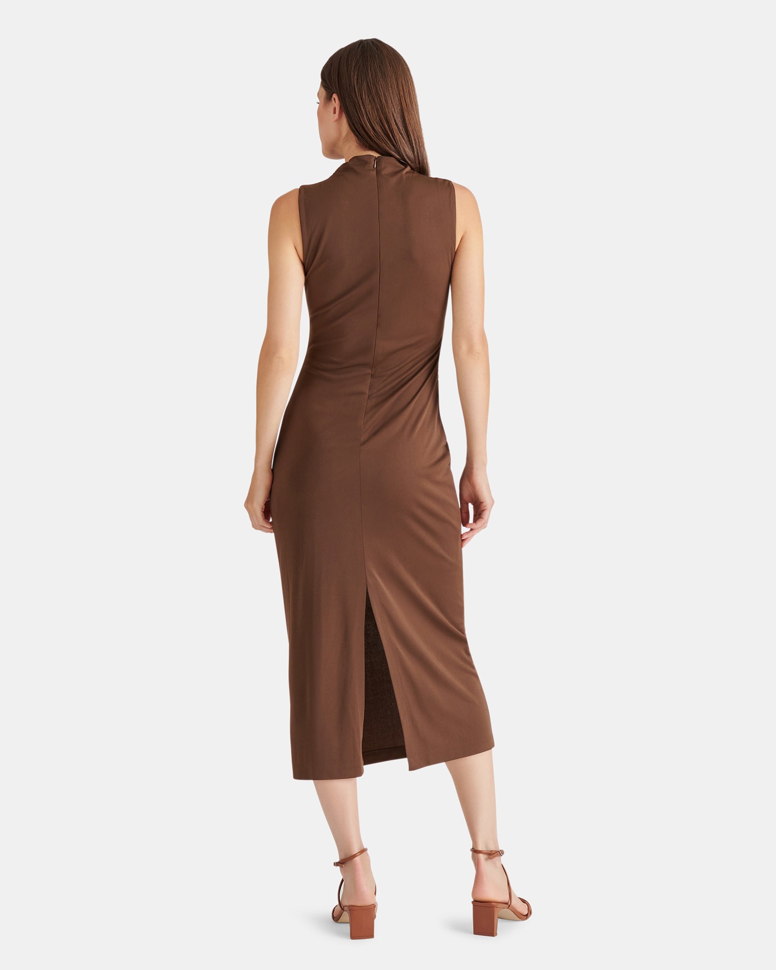MO DRESS COCOA - Clothing - Steve Madden Canada