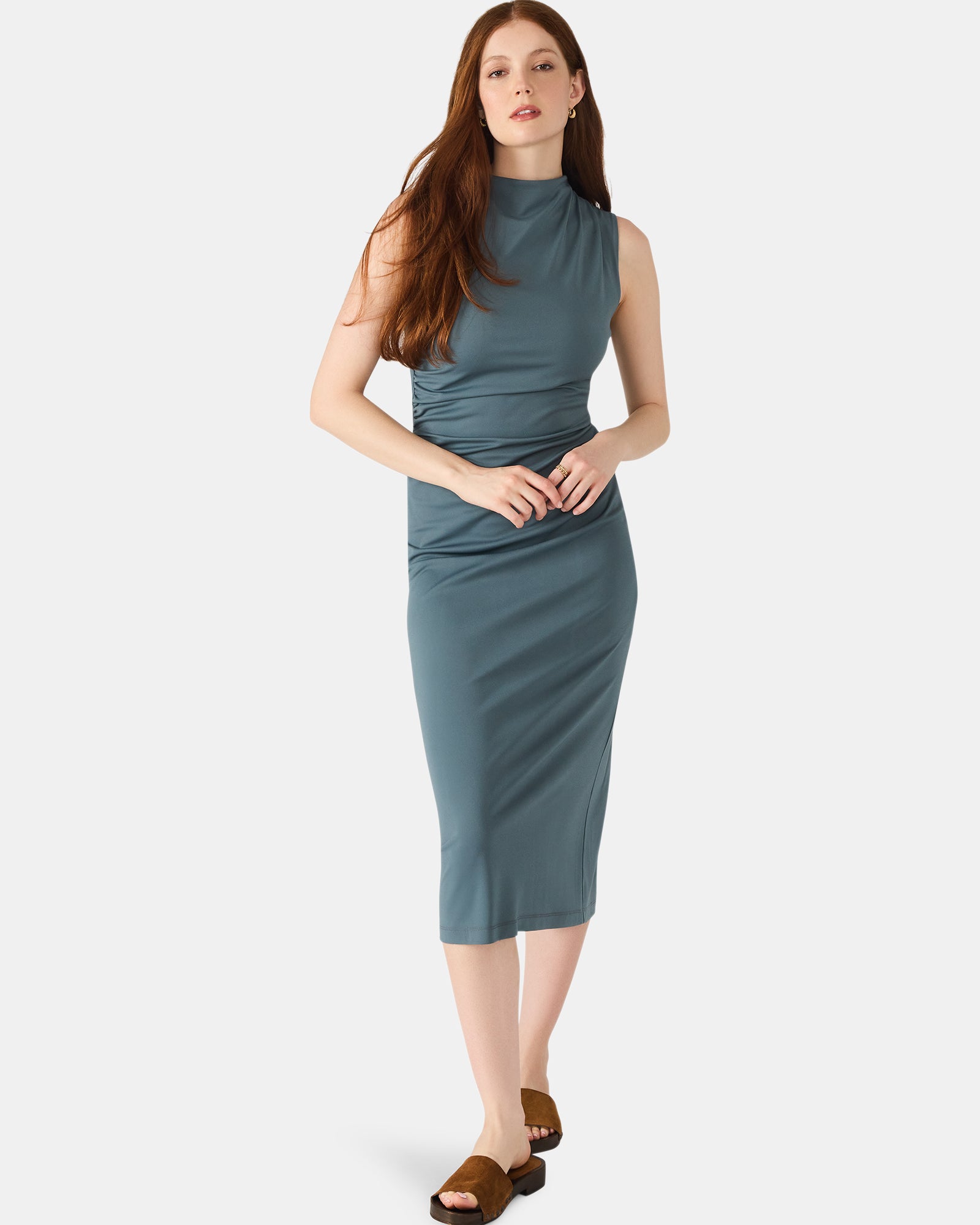 MO DRESS GREY - Clothing - Steve Madden Canada