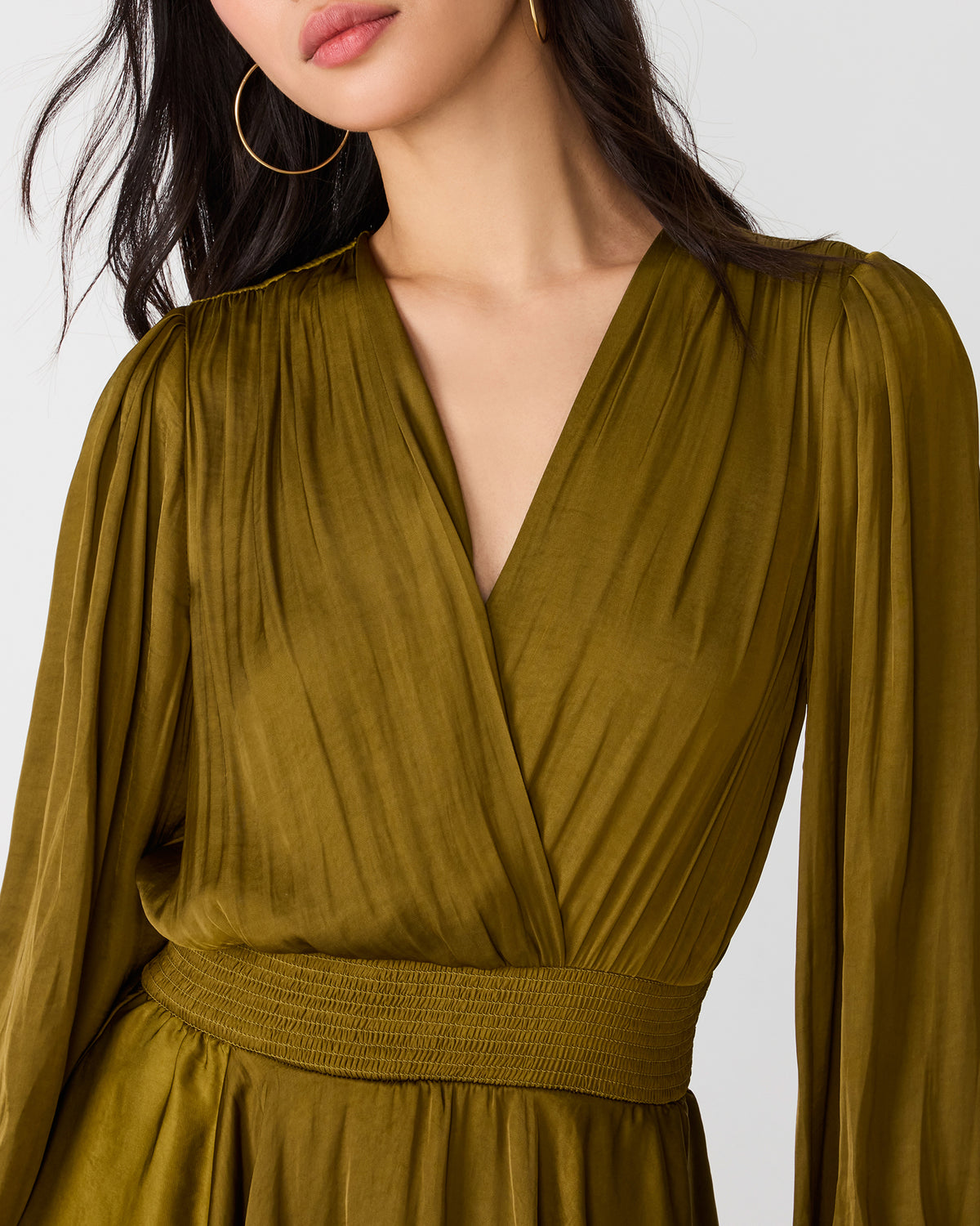 BAILEN DRESS GREEN - view 2