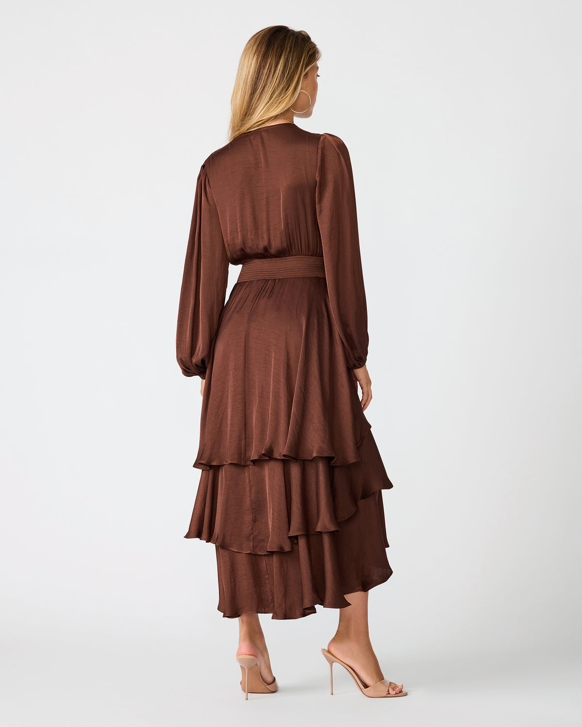 BAILEN DRESS CHOCOLATE - view 5