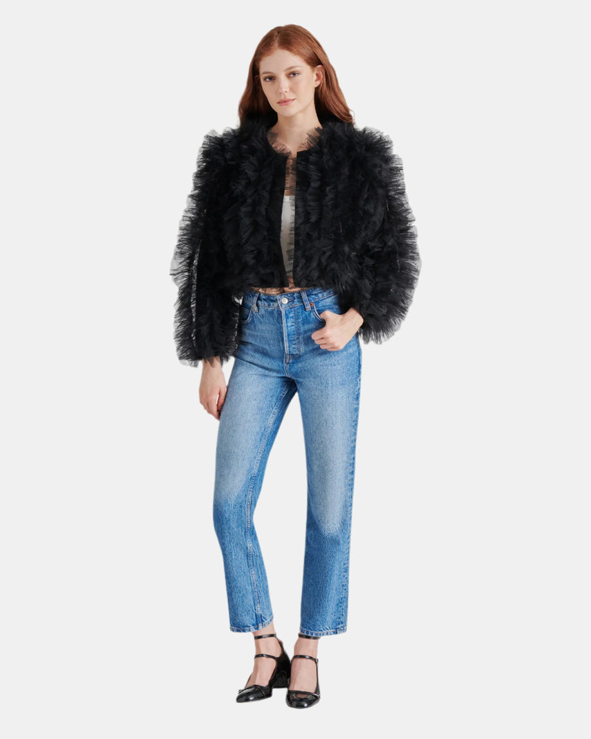 ODILE JACKET BLACK - Clothing - Steve Madden Canada