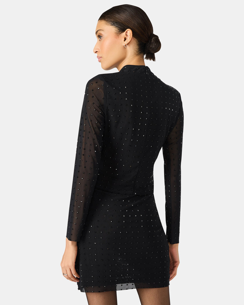 MELVINA TOP BLACK - Clothing - Steve Madden Canada - view 4