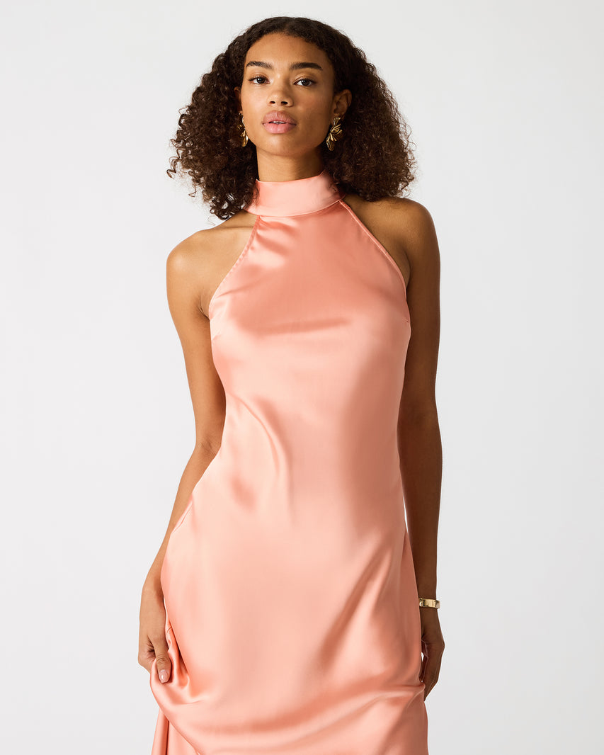 LARA DRESS APRICOT - Clothing - Steve Madden Canada - view 4