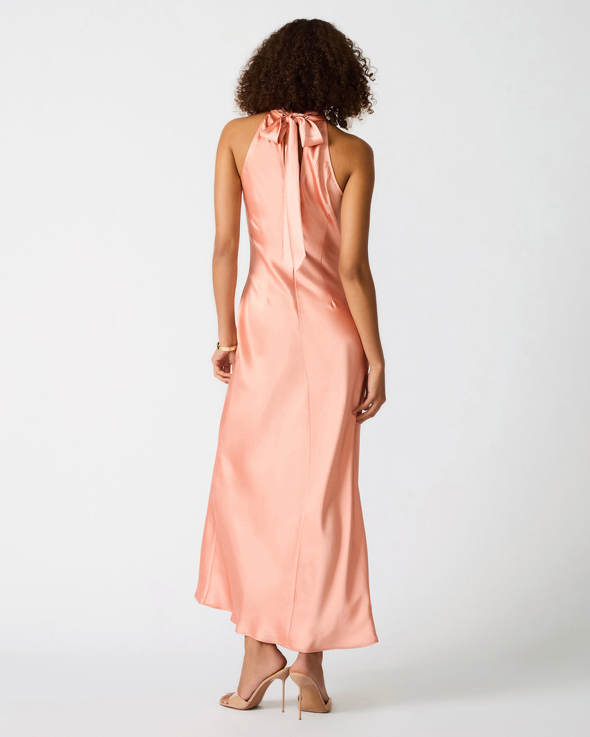 LARA DRESS APRICOT - Clothing - Steve Madden Canada - view 5
