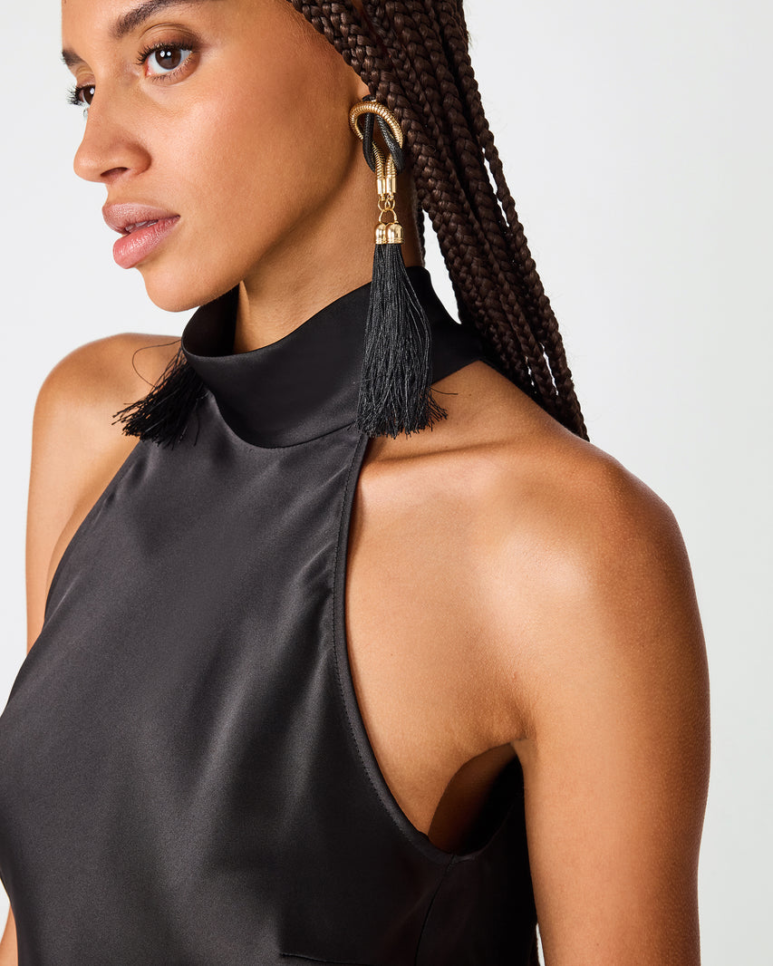 LARA DRESS BLACKENED PEARL - view 4