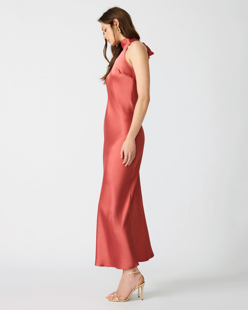 LARA DRESS DUSTY CEDAR - Clothing - Steve Madden Canada - view 3