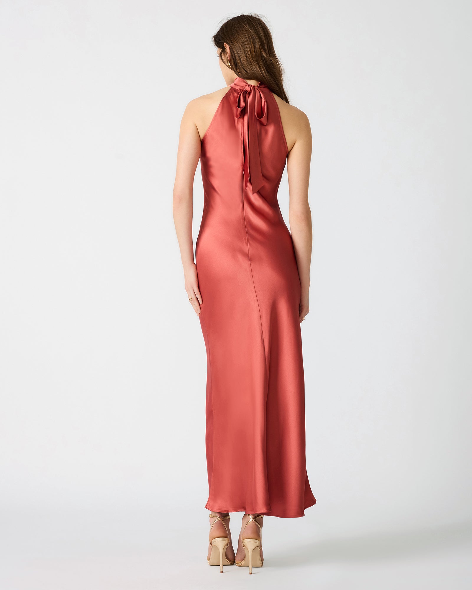 LARA DRESS DUSTY CEDAR - Clothing - Steve Madden Canada - view 6