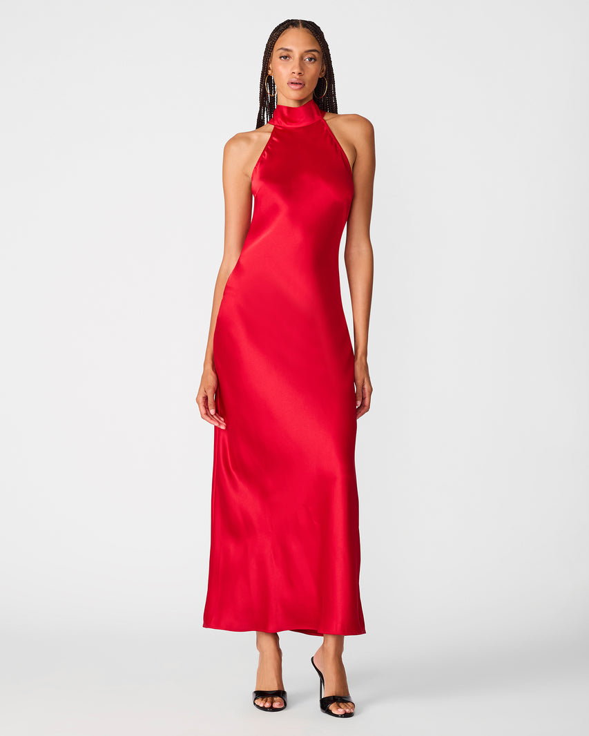 LARA DRESS RED
