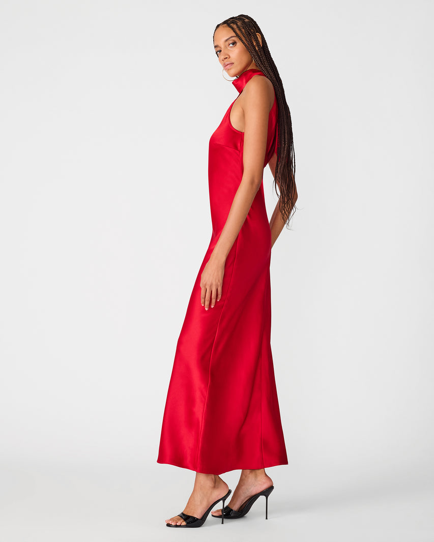 LARA DRESS RED - view 3