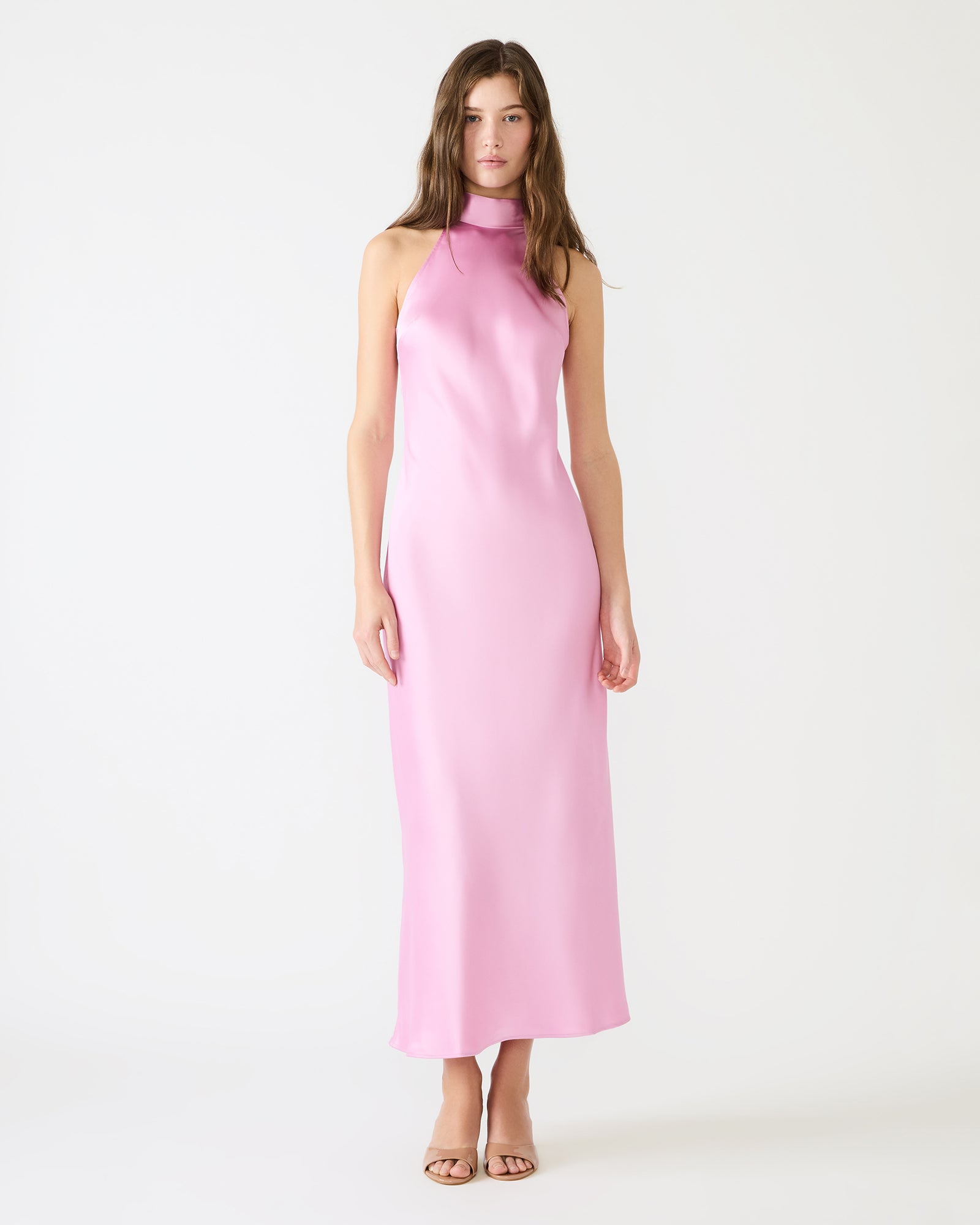 LARA DRESS ROSE - Clothing - Steve Madden Canada