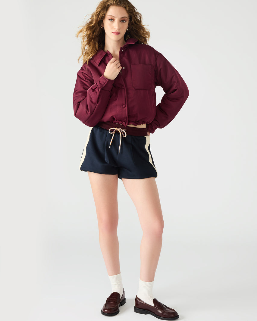 SELMA JACKET WINE - Clothing - Steve Madden Canada - view 6