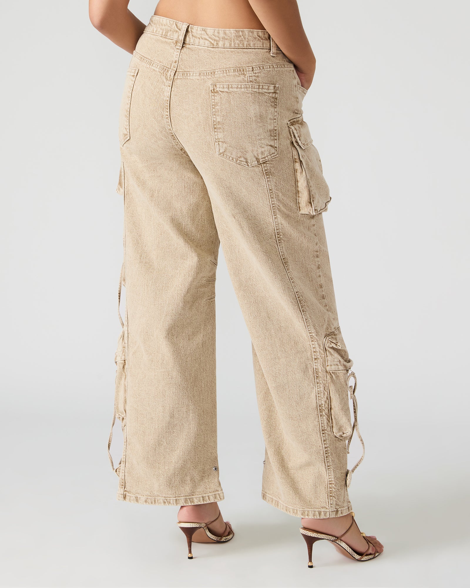 DUO PANT NATURAL - Clothing - Steve Madden Canada - view 6