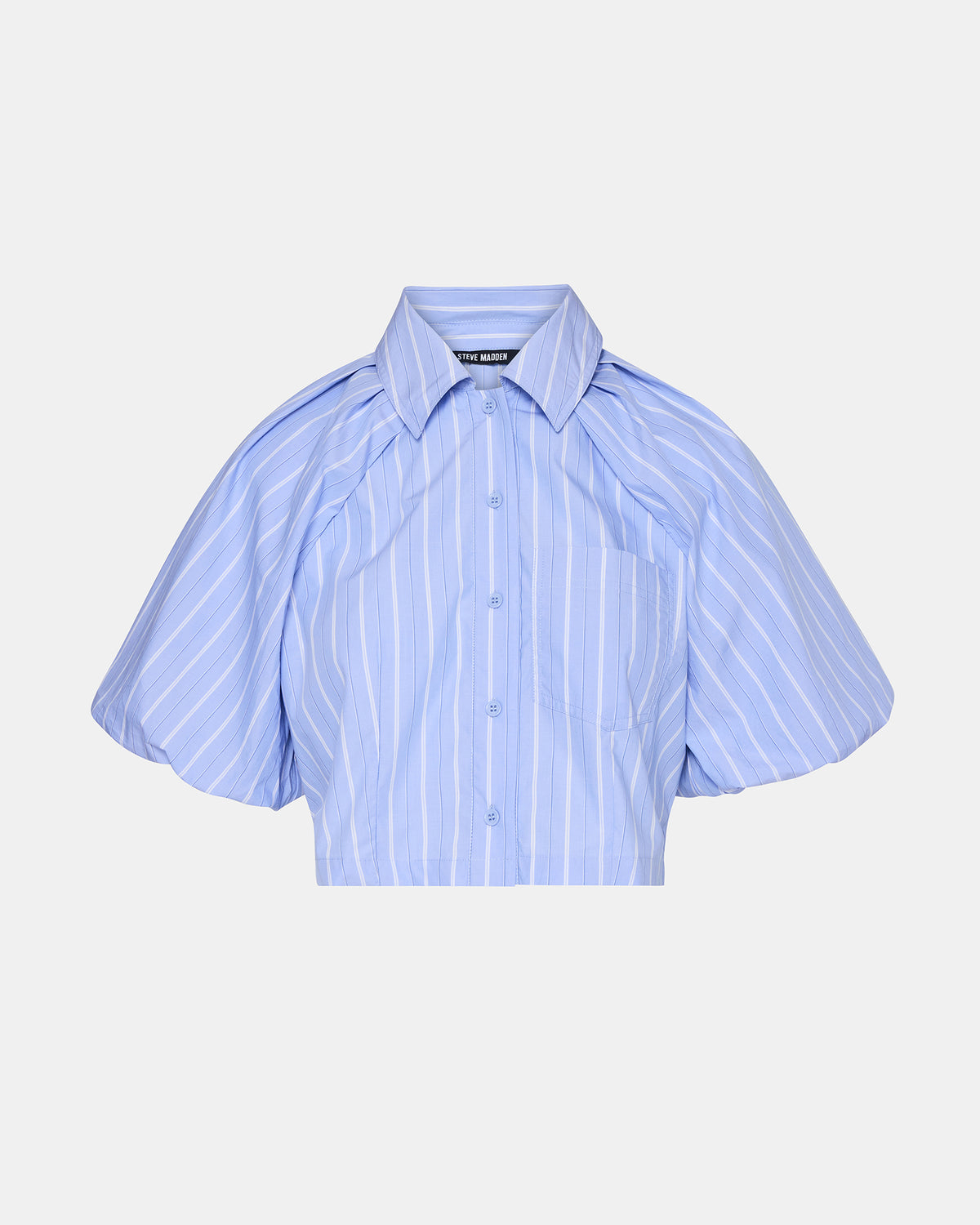 REECE TOP LIGHT BLUE - Clothing - Steve Madden Canada - view 6