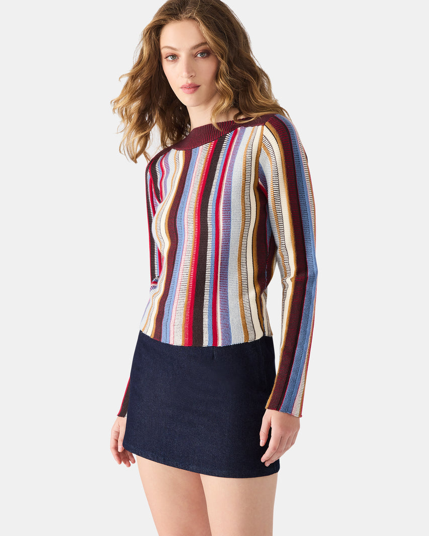 SERRA SWEATER MULTI - Clothing - Steve Madden Canada - view 3