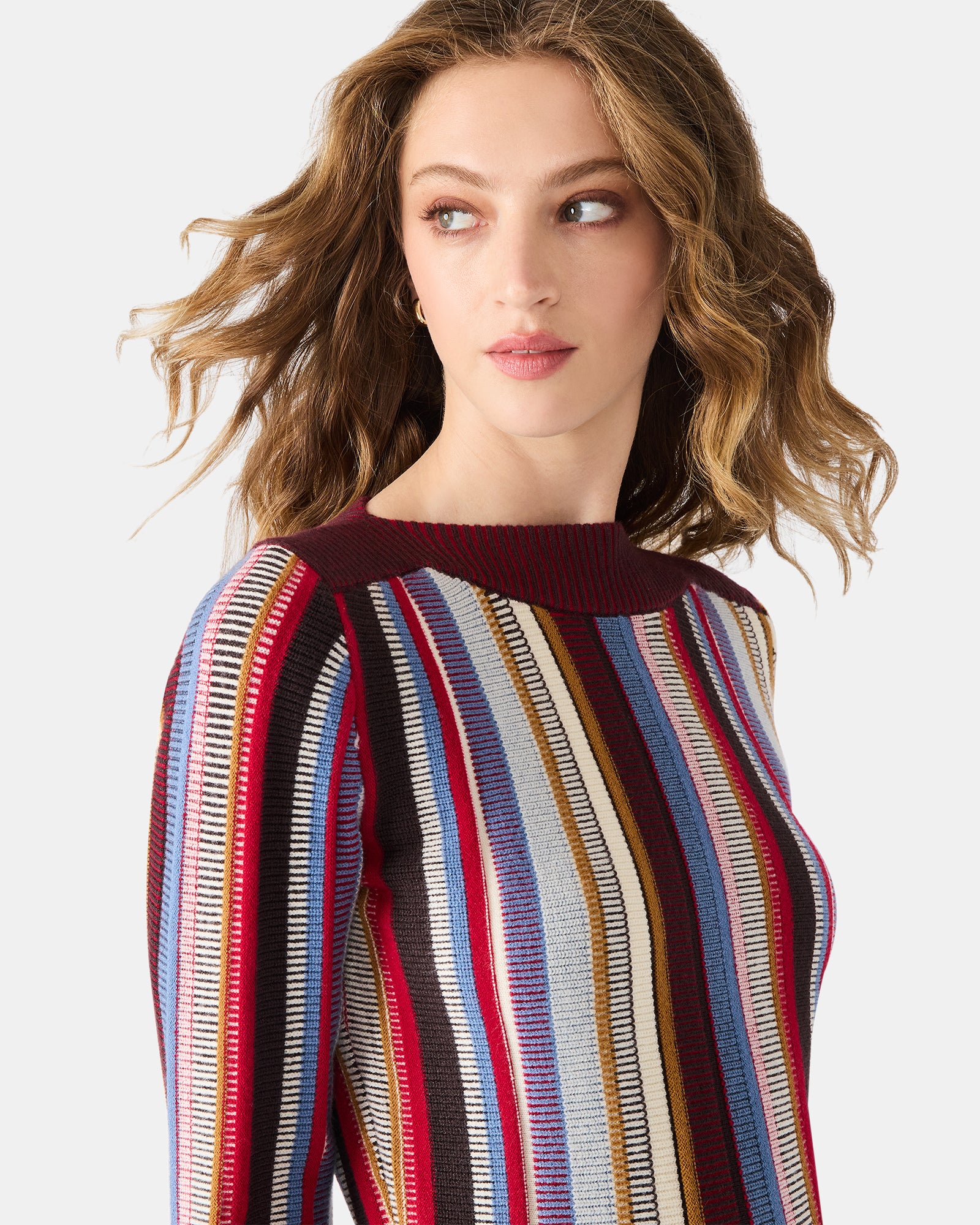 SERRA SWEATER MULTI - Clothing - Steve Madden Canada - view 2