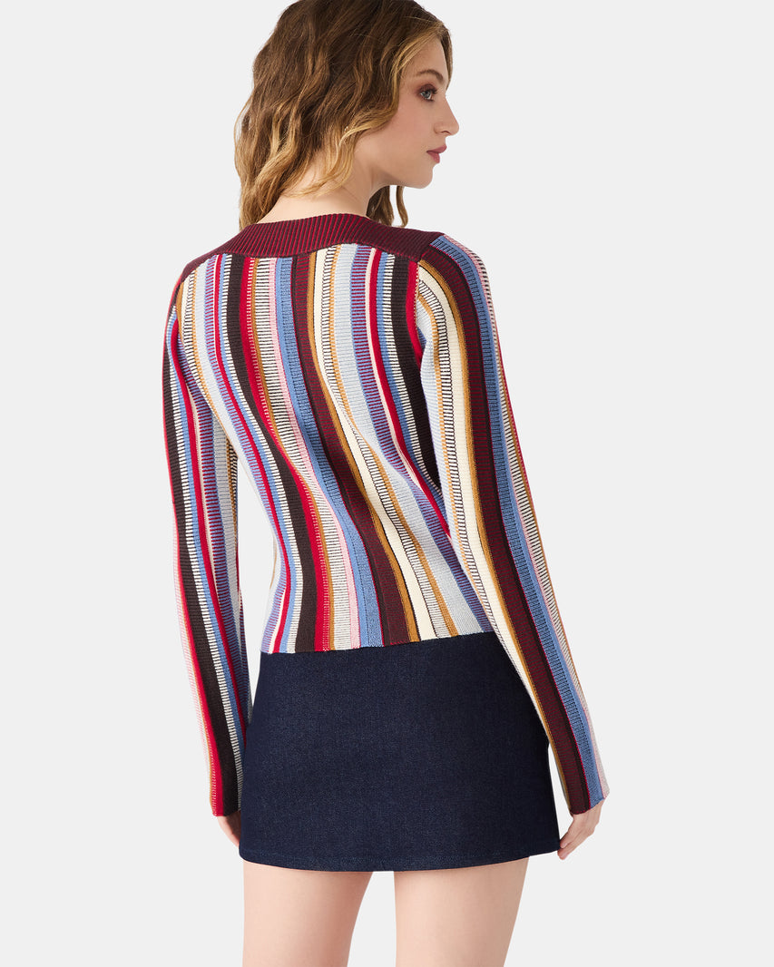 SERRA SWEATER MULTI - Clothing - Steve Madden Canada - view 5