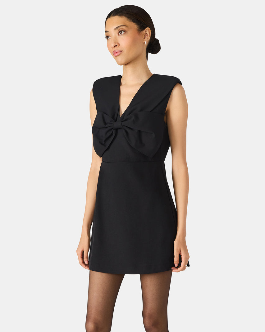 AYANNA DRESS BLACK - Clothing - Steve Madden Canada - view 4