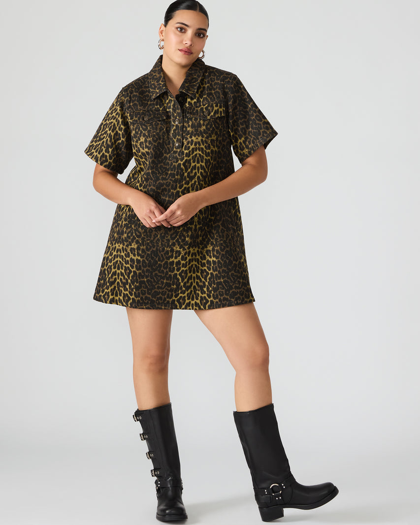FREDDY DRESS CHEETAH - Clothing - Steve Madden Canada - view 2