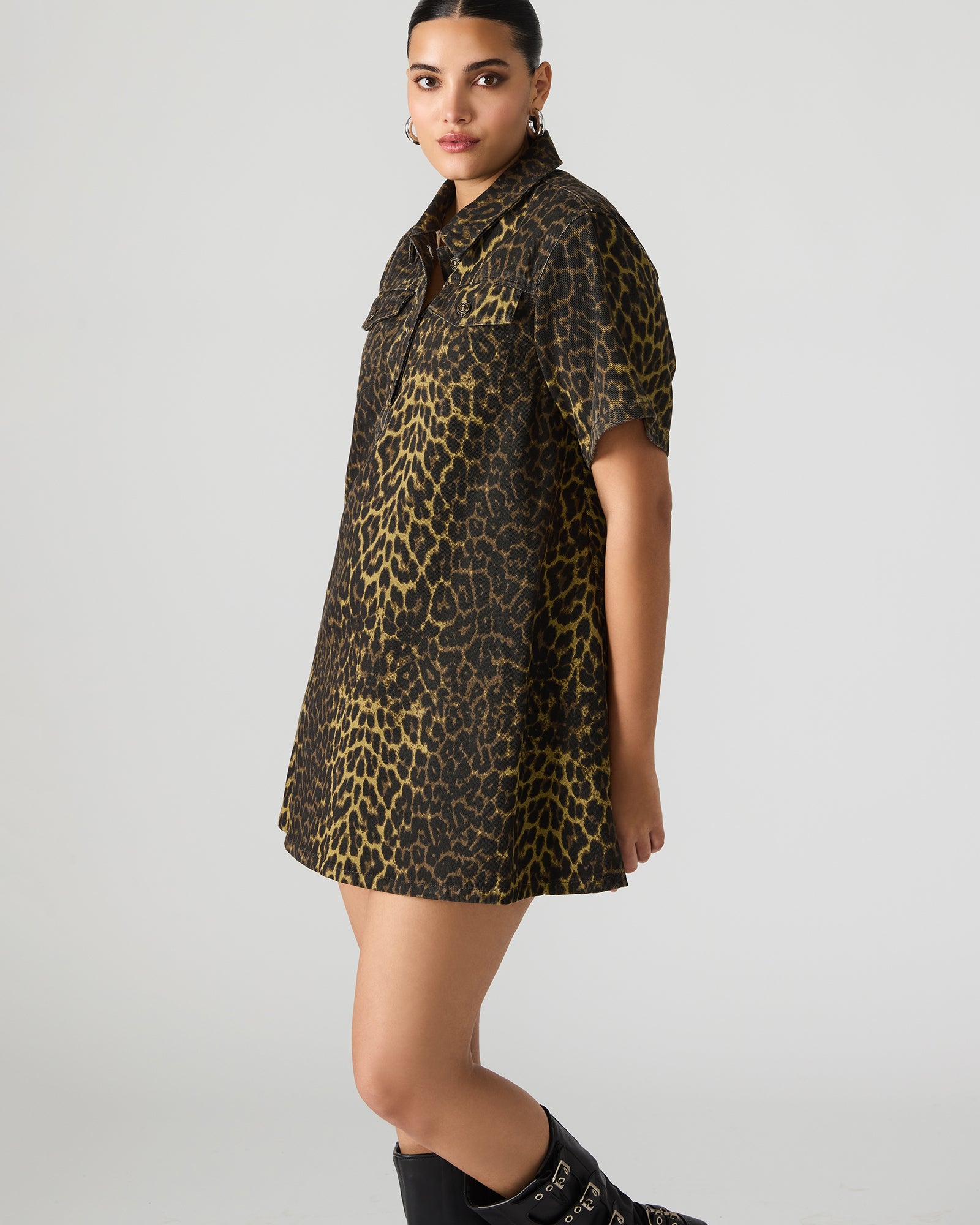 FREDDY DRESS CHEETAH - Clothing - Steve Madden Canada - view 4