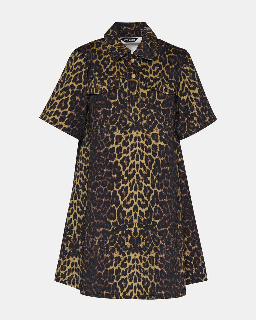 FREDDY DRESS CHEETAH - Clothing - Steve Madden Canada - view 9