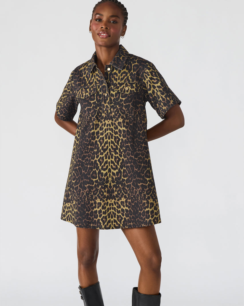 FREDDY DRESS CHEETAH - Clothing - Steve Madden Canada - view 3