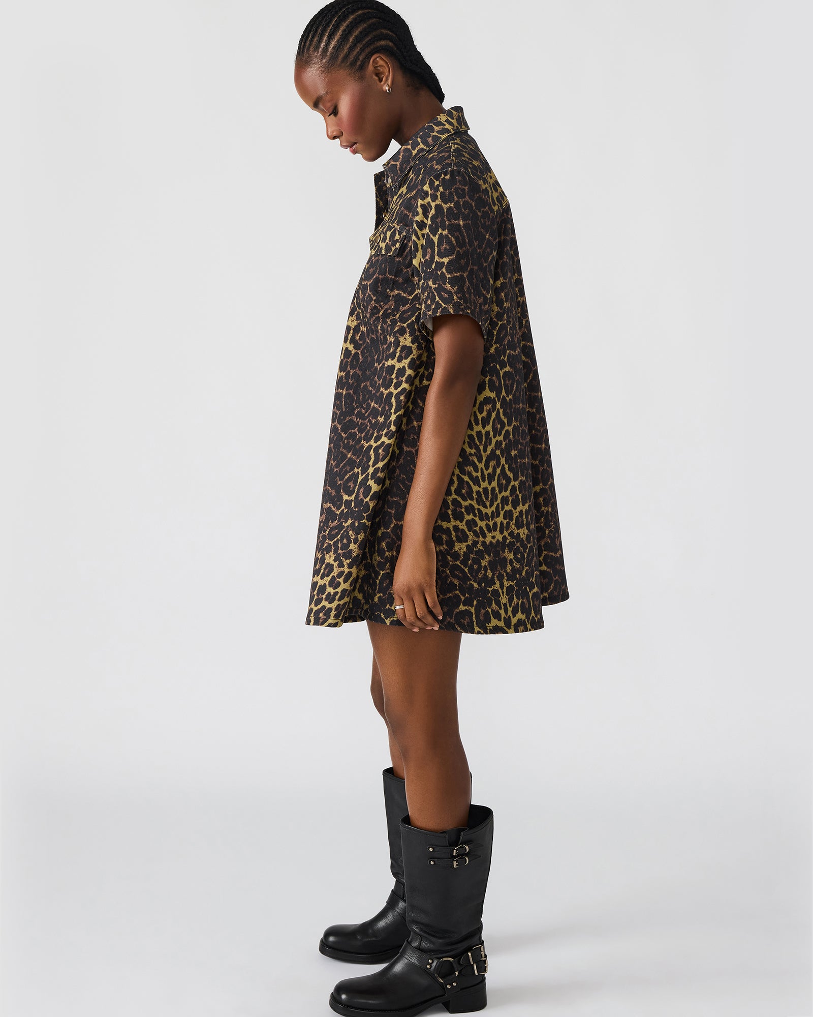 FREDDY DRESS CHEETAH - Clothing - Steve Madden Canada - view 5