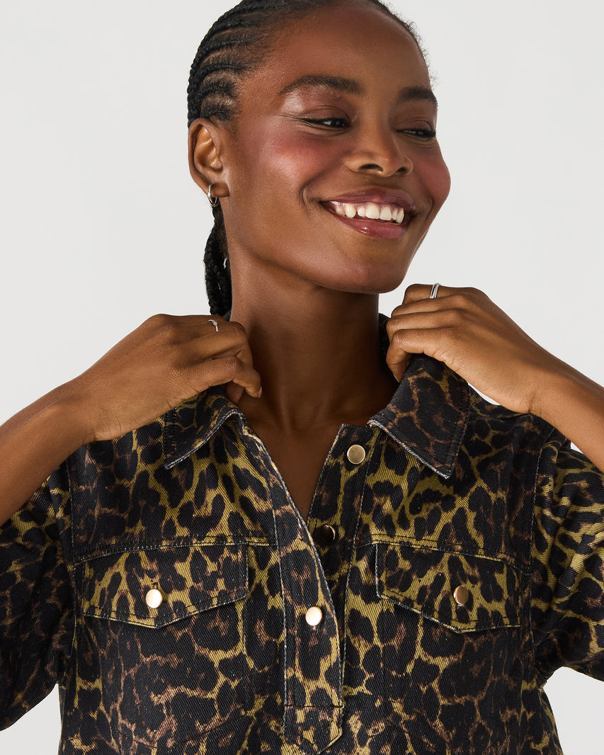 FREDDY DRESS CHEETAH - Clothing - Steve Madden Canada - view 7