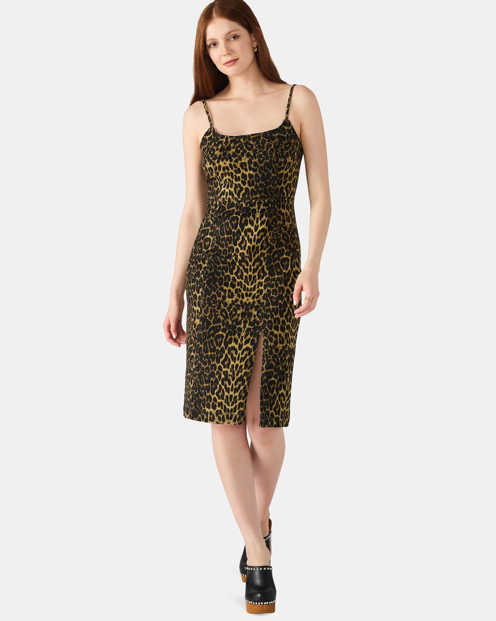 GISELLE DRESS CHEETAH - Clothing - Steve Madden Canada
