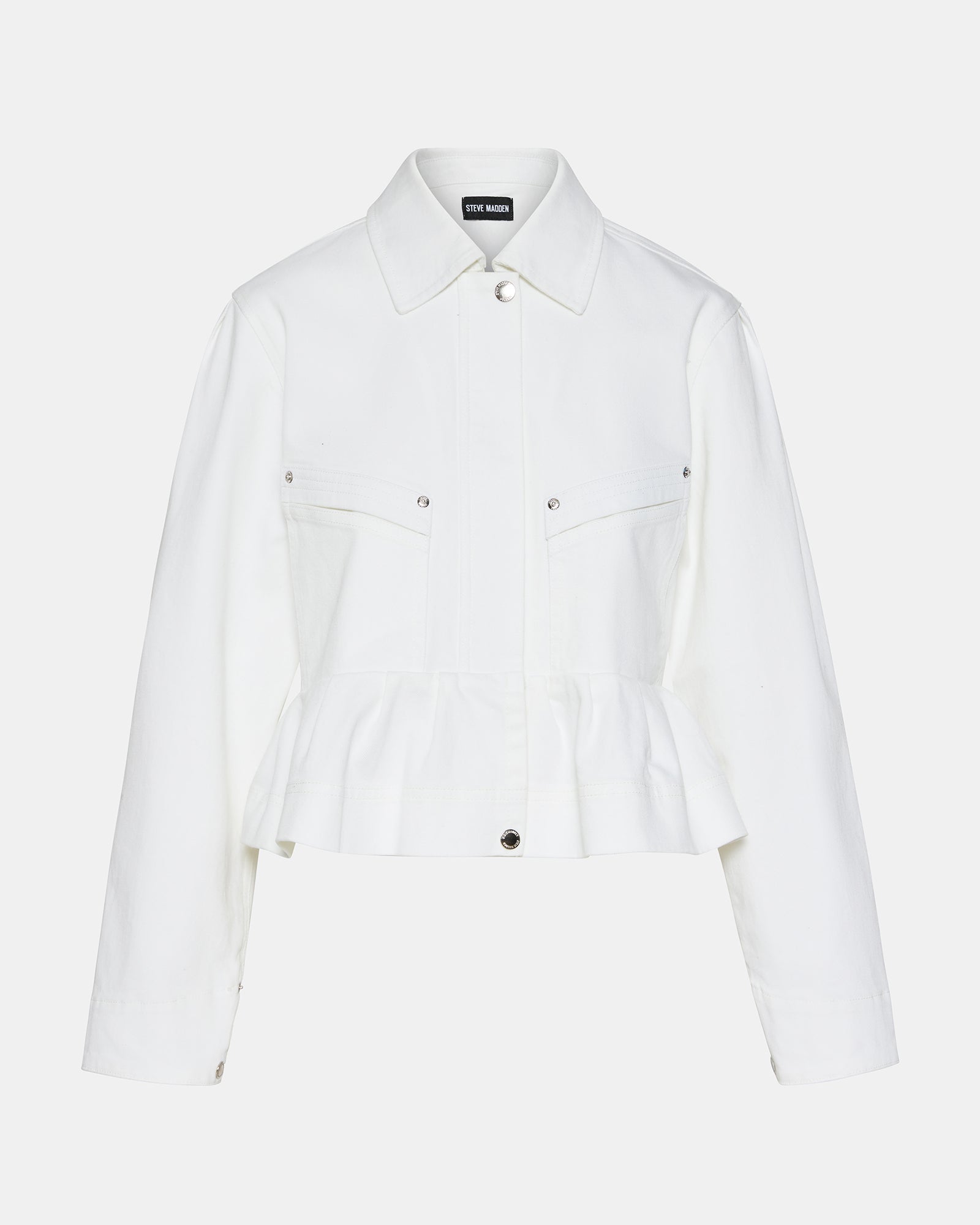 SLOAN JACKET WHITE - Clothing - Steve Madden Canada - view 6