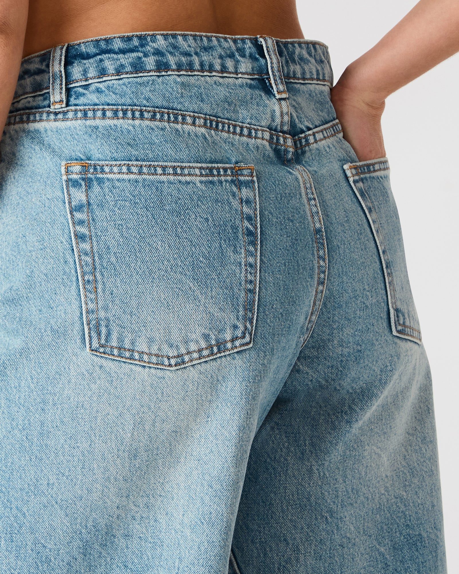 KESHA SHORT DENIM - Clothing - Steve Madden Canada - view 12