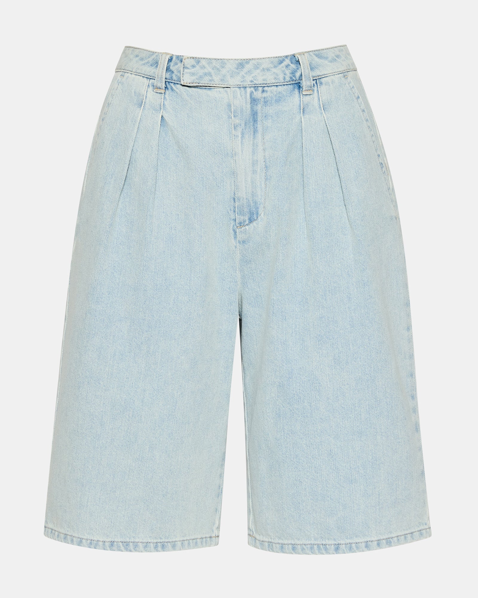 IVANA SHORT LIGHTWEIGHT DENIM - Clothing - Steve Madden Canada - view 8