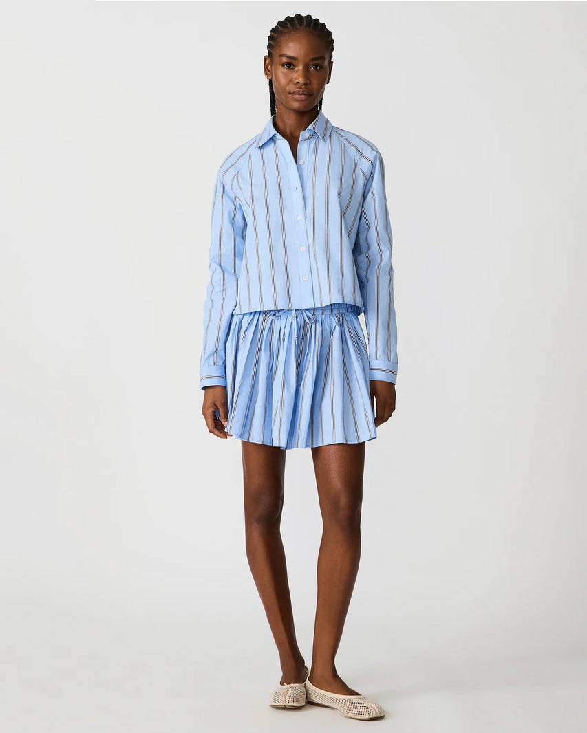 TESS BLUE RHINESTONES TOP - Clothing - Steve Madden Canada - view 2