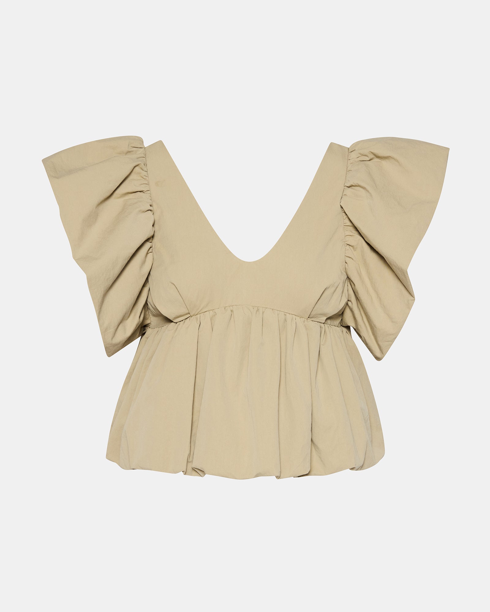 SASKYA TOP KHAKI - Clothing - Steve Madden Canada - view 6