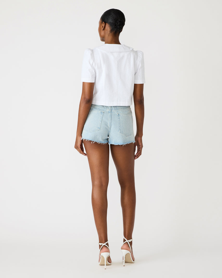 BARRETTE TOP WHITE - Clothing - Steve Madden Canada - view 5