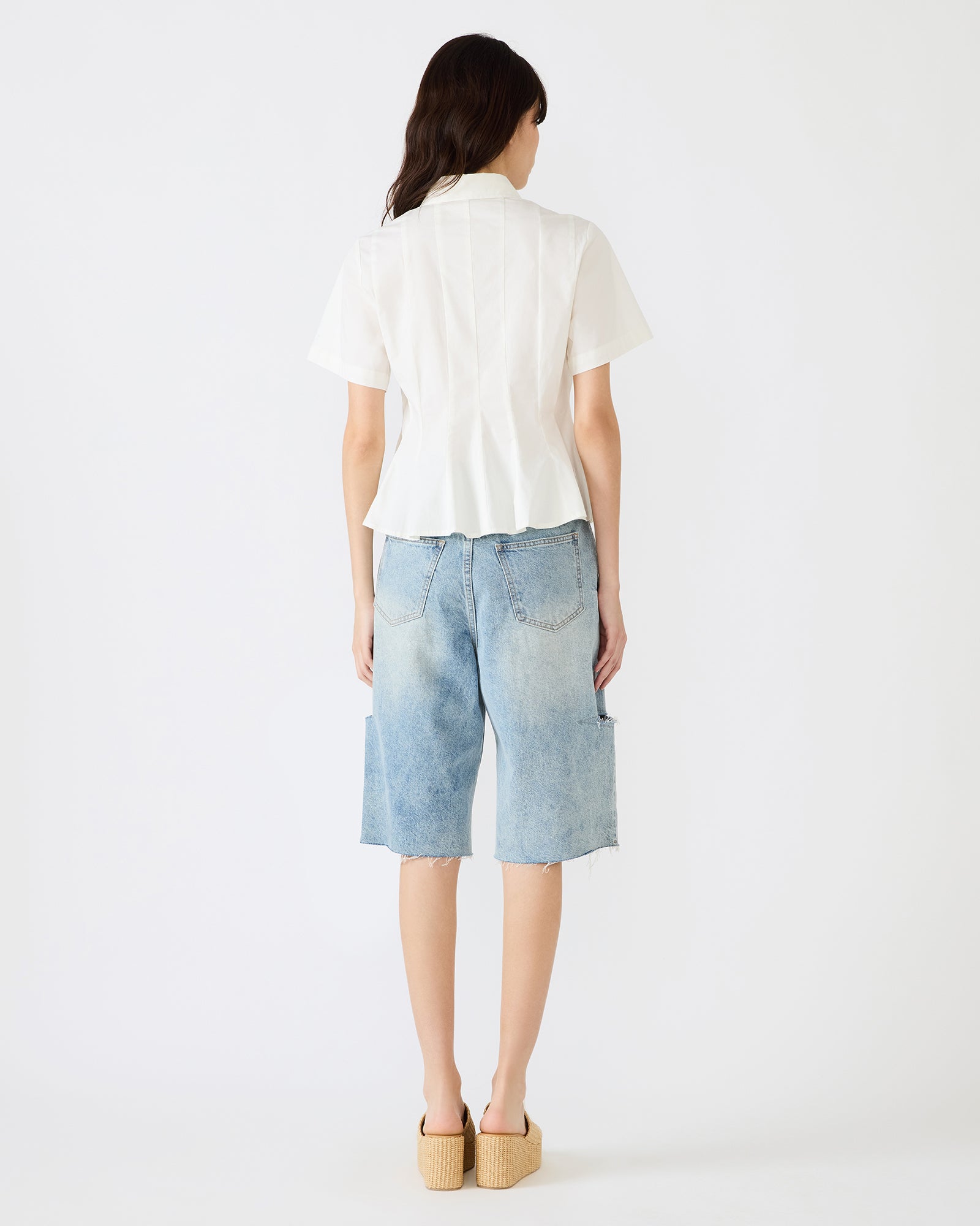 PORTER TOP WHITE - Clothing - Steve Madden Canada - view 5