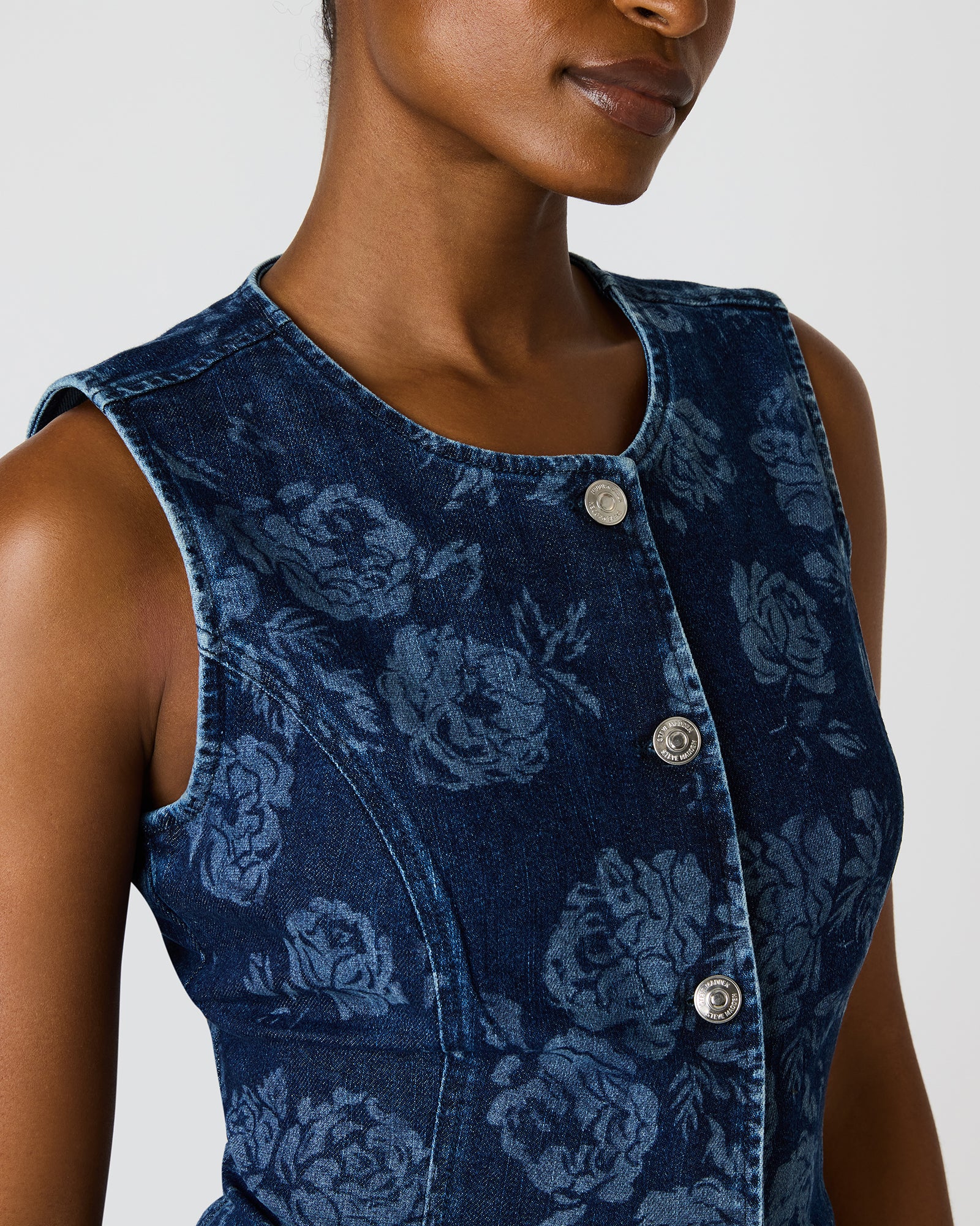 WELSEY TOP INDIGO - Clothing - Steve Madden Canada - view 4