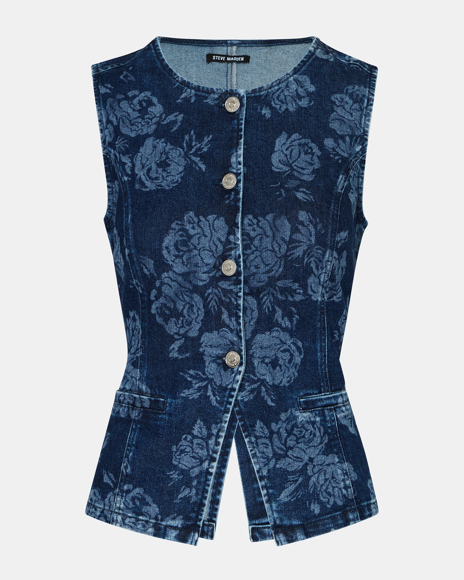 WELSEY TOP INDIGO - Clothing - Steve Madden Canada - view 7