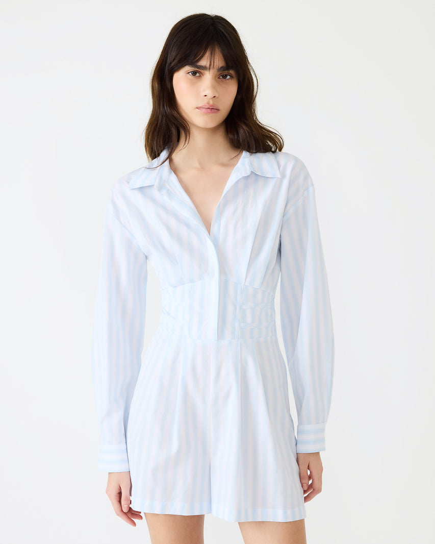 ARIA ROMPER WHITE - Clothing - Steve Madden Canada - view 2