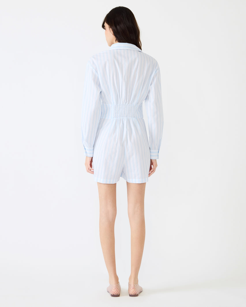 ARIA ROMPER WHITE - Clothing - Steve Madden Canada - view 5