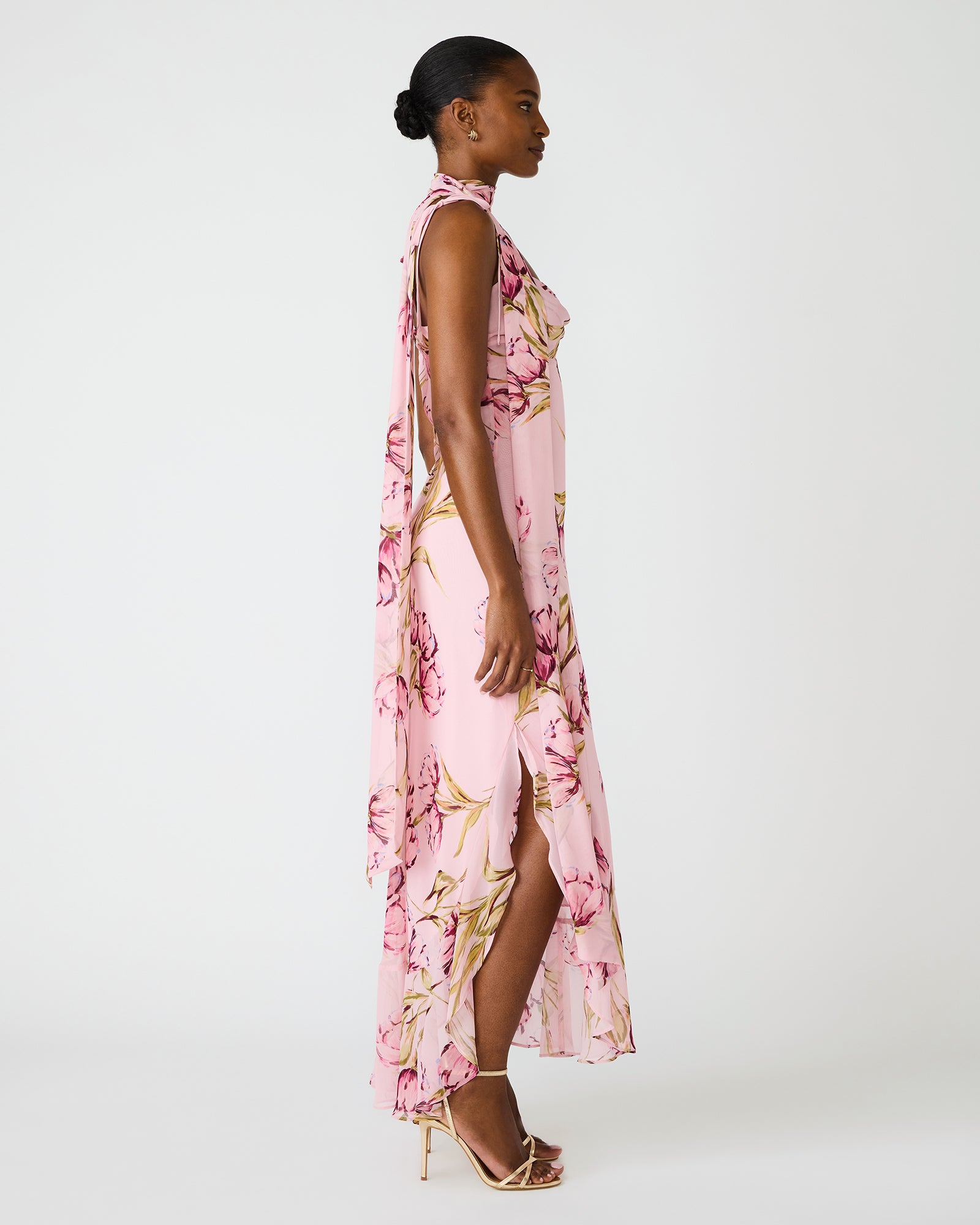 JAILA DRESS PINK - Clothing - Steve Madden Canada - view 3